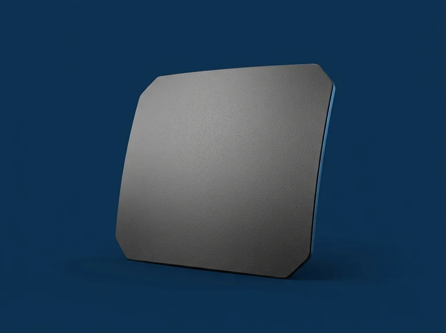 Illustration of a hard armour plate